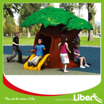 Tree Design Plastic Outdoor Kids Playhouse LE.WS.075.01 Assurance de la qualité